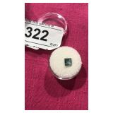 Beautiful Square Aquamarine Gem Stone