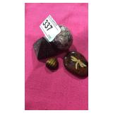 3 Items - Pyramid w/Egyptian Hieroglyphic, Dragon-