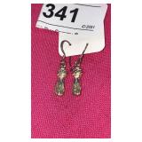 Sterling Tassel Earrings  wt 5.6 g