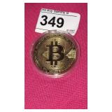 24k Gold Plated BIT Coin