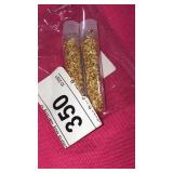 2 Vials of Oregon Gold Leaf Foil