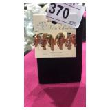 Gold Toned Earrings Elephant- Front & Back Pieces