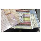 3 Packages of Scrapebooking Papers w/ Extras