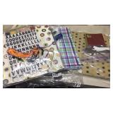 3 Packages of Scrapebooking Papers w/ Extras