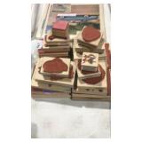 2 Lots of 10 New Rubber Stamps for Crafting