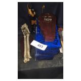 3 NIB Coffins 2w/ Boxes, Skelton Hand Incense