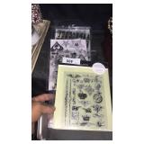 7 Sheets w/ New Clear Stamps