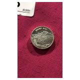 .999 1oz Silver Round - Golden West Teton