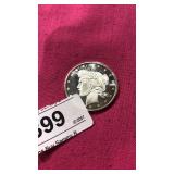 .999 1oz Silver Round - Peace Silver Dollar Motif