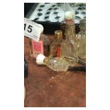 4 Mini Perfume Bottles