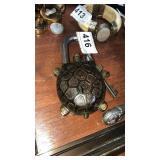 Large Working Turtle Padlock w/ Keys