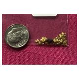 1.1 Grams Natural California River Gold