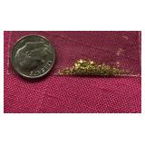 0.5 Grams Natural California River Gold