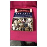 Rocks and Mineral Collection in Cigar Box