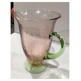 Watermelon Colored,  Vintage Pitcher