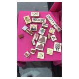 Box of New Scrapbooking Rubber Stamps
