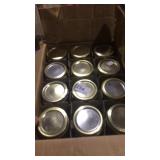 Case of 12-16oz Canning Jars, Lids & Rings