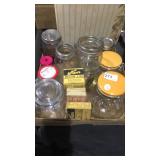Canning Jars & Lids Plus Storage jars