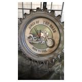 Round Metal Sign "Kings of The Road