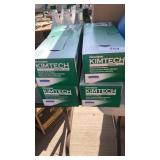 4 Boxes of kin tech task wipers
