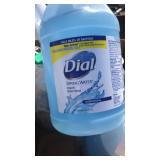 2 gallons of dial spring water liquid soap