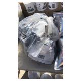 Bag with head harness assemblies