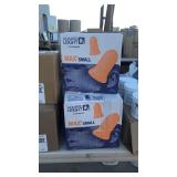 3 boxes of ear plugs