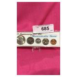 45th anniversary 1967 coin set