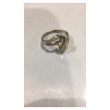 Sterling Silver Twisted Band Ring