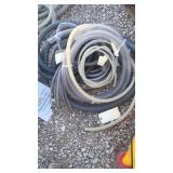 Assortment of clear drain tubing