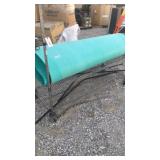 Rolling 2 shelf stainless cart-  cart only