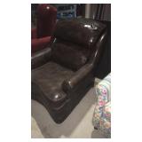 Brown leather seat/chair