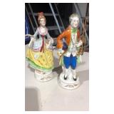 2 Vintage Figurines,  Handmade Japan