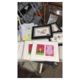 Large assortment of frames and prints