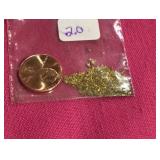 2.0 Grams of California Gold Nuggets