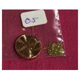 0.5 Grams of California Gold Nuggets