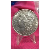 1886 P Morgan Silver $1 Dollar Coin