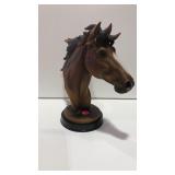 Horse Head Bust Figurine