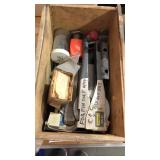 Small Wood Box w/ Hand Tools