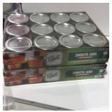 2  Cases Ball of 4 oz Canning Jars