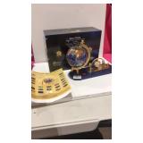 Gem Globe w/ Watch & Box - Semi Precious Stones