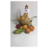 Jim Shore "Basket of Plenty" 2007  4009015