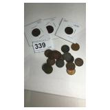 20 Indian Head Cents 1859-1909 Great Coins