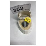 Sterling Ring w/ Mother of Pearl Stone sx 5 1/2