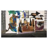 3 Abstract Paintings