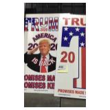 2 Trump Yard Signs