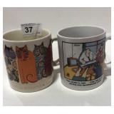 2 Collector Mugs - Laura Burch & Far Side