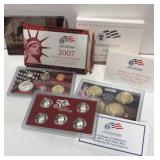 2007 US Mint Large Silver Proof Set