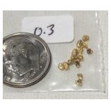 0.3 Grams Natural Alaskan Gold Nuggets