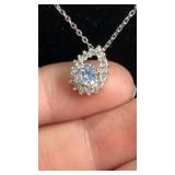 Bling Necklace w/ Clear Stones